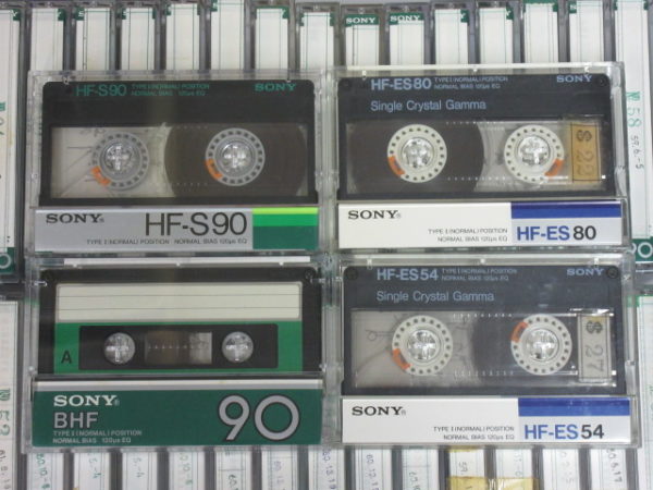カセットテープ 7本セット ハイポジ5本 DENON SONY AXIA Yahoo